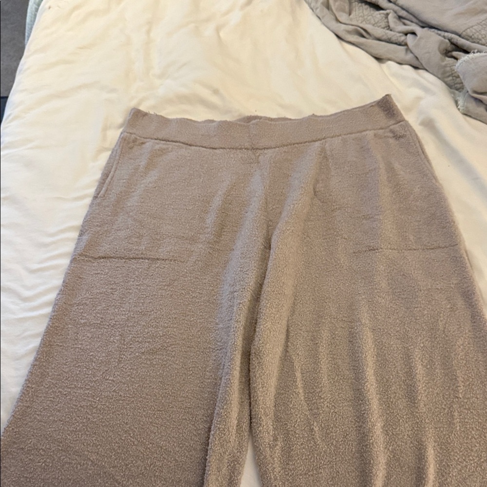 Women's Cozy Tan Lounge Pants